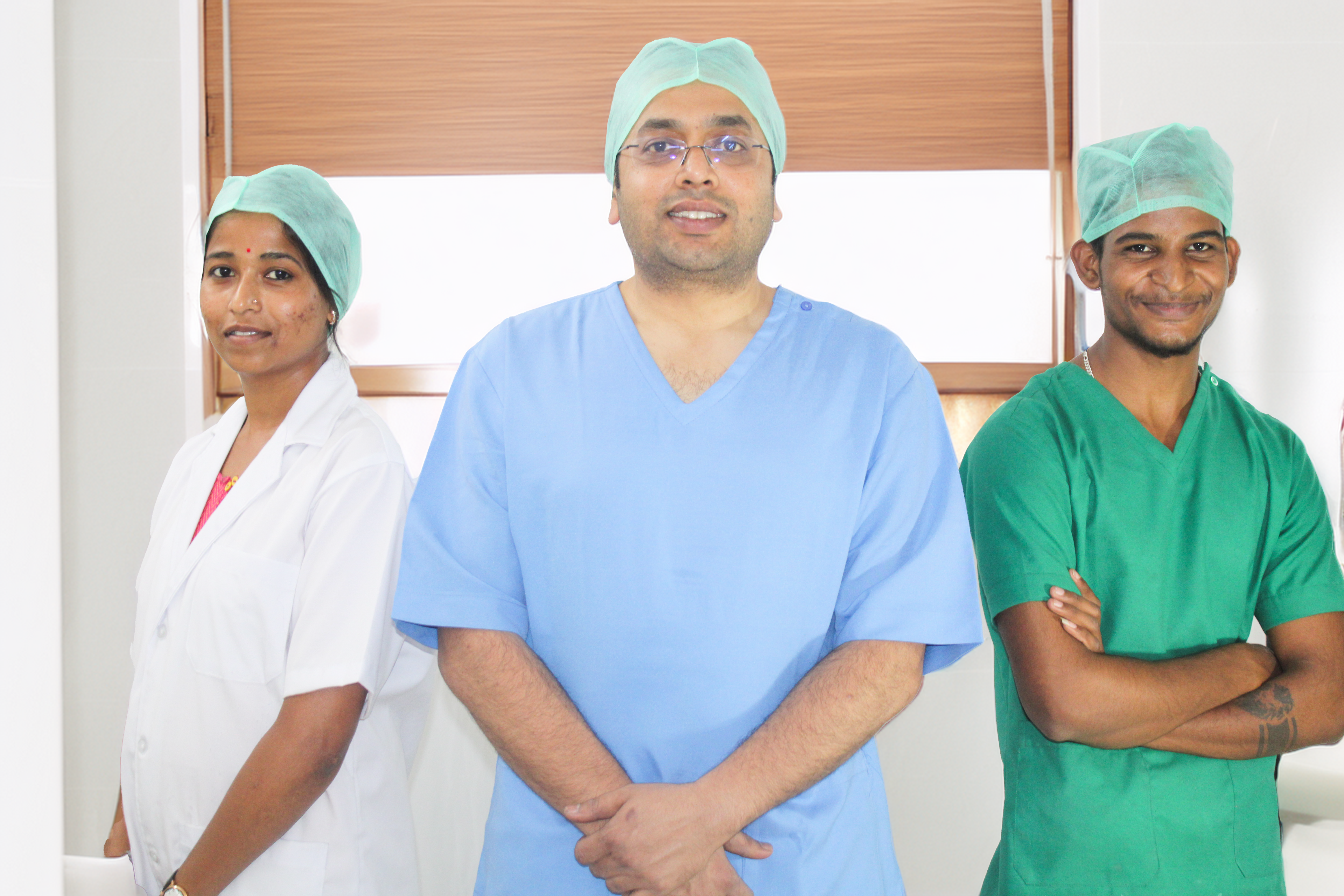 Dr. Vamsikalyan and team